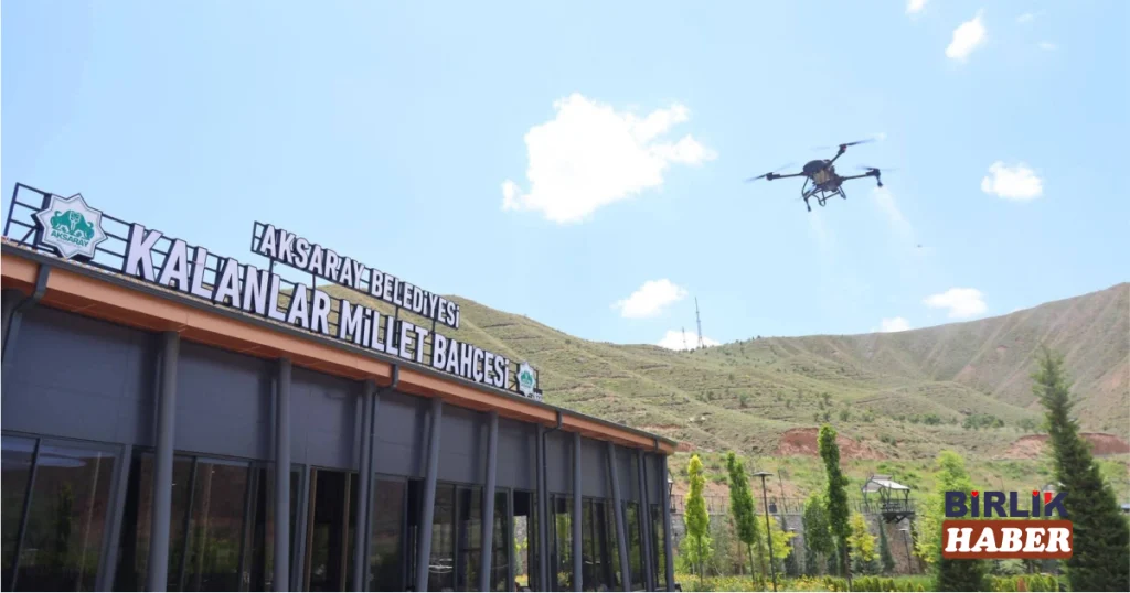 Aksaray Belediyesi’nden Drone Destekli Haşereyle Mücadele