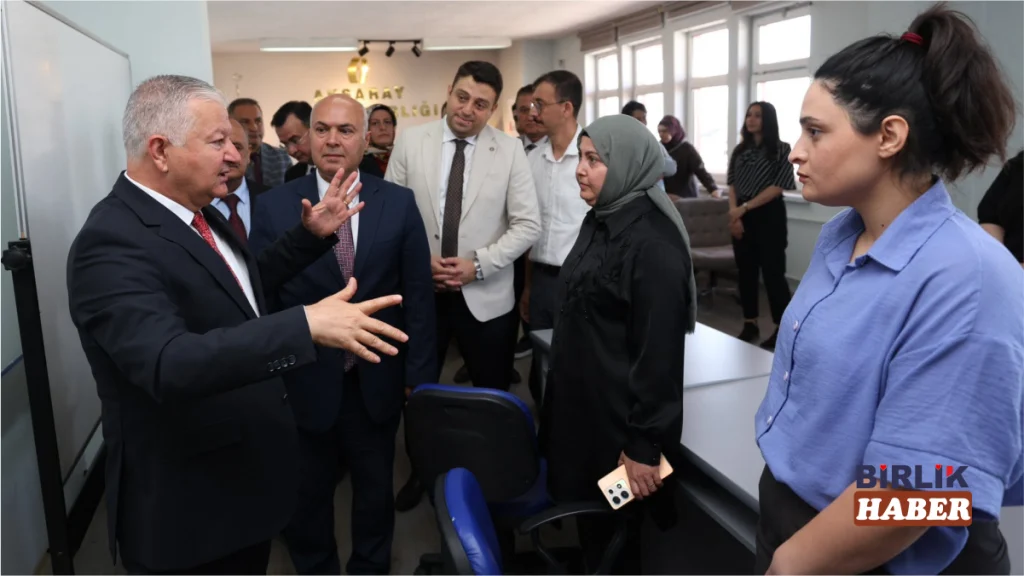 Aksaray Defterdarlığı’na Vali Duru’dan Ziyaret