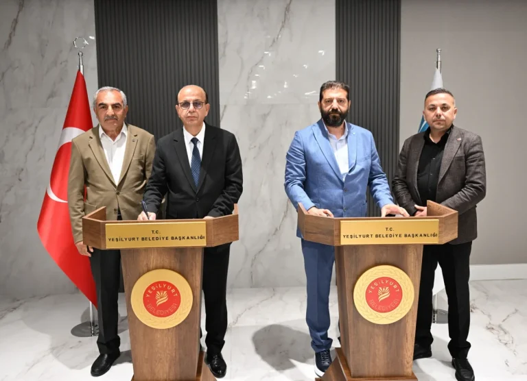 Yeşilyurt’ta iki mahalleye taziye evi: Protokol imzalandı