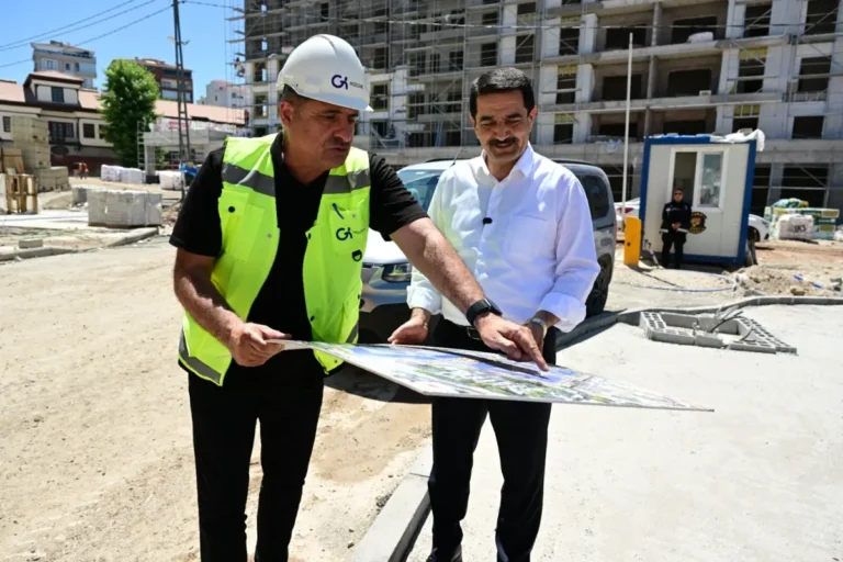 Saray Mahallesi Rezerv Alanında çalışmalar sona yaklaştı