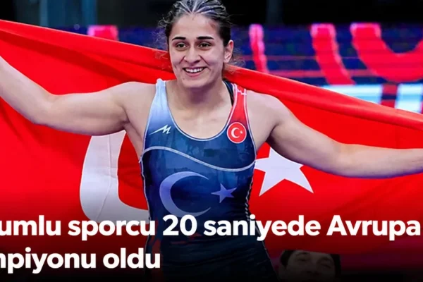 Çorumlu Özdenur Özmez’den tarihi zafer