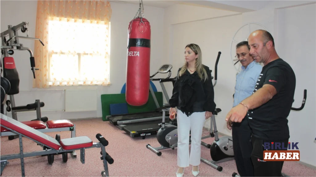 Aksaray’da özel bireyler için spor salonu hizmete açıldı