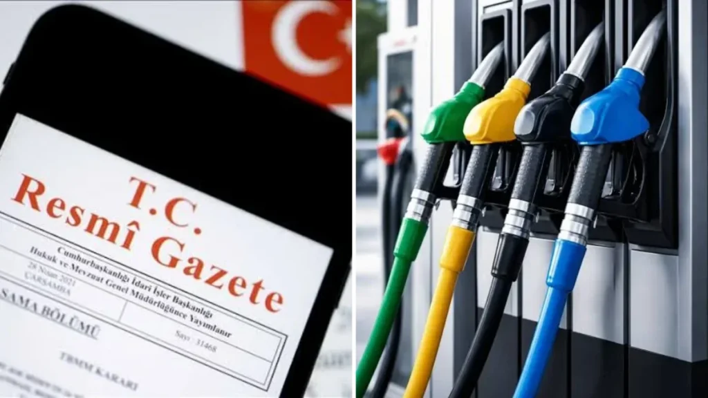 Benzin ve motorinde ÖTV tutarları yeniden belirlendi