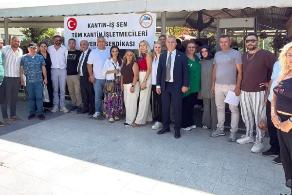 Kantin-İş Sen ailesi buluştu: “Birlikte olduğumuzda daha güçlüyüz”