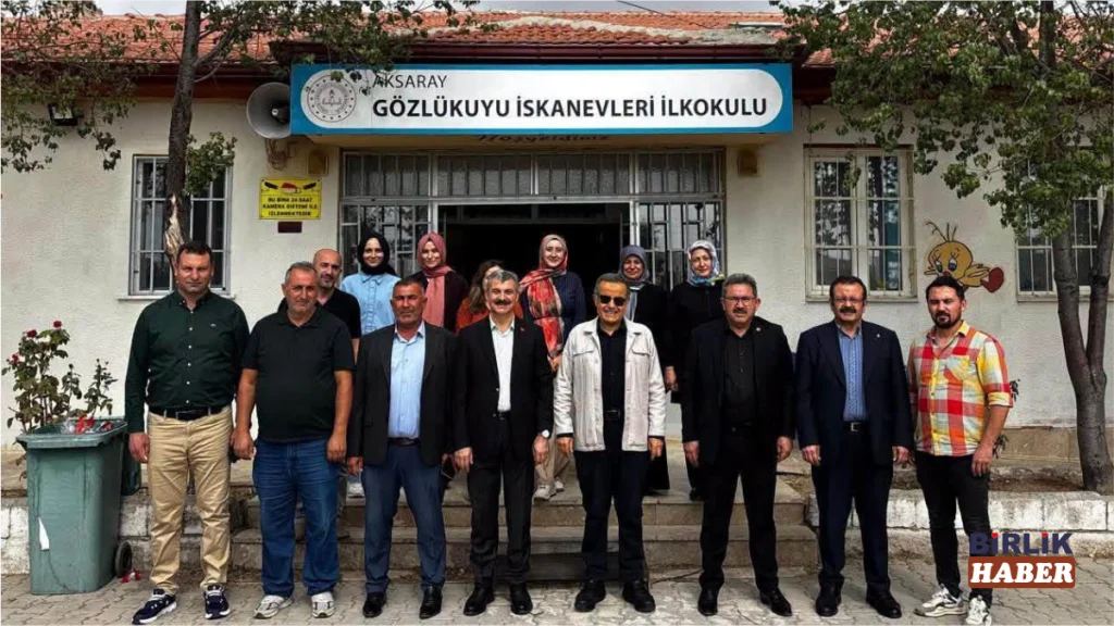 Gözlükuyu’da çocuklara kırtasiye desteği