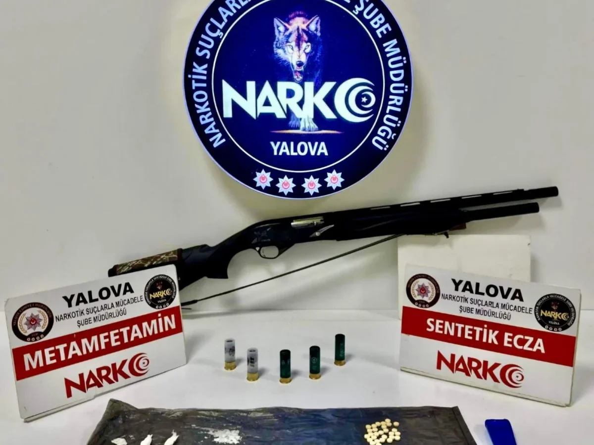 Yalova’da uyuşturucu operasyonu: 1 tutuklama, 1 firari hükümlü yakalandı
