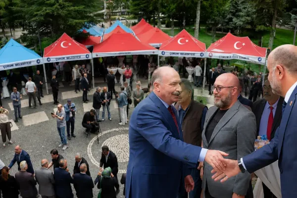 Çorum’da bayramlaşma programı düzenlendi