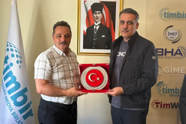 TİMBİR Adana Bölge Başkanı Bozkurt’tan genel merkeze ziyaret