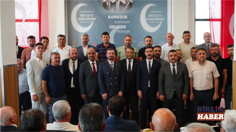 MHP Eskil 15. Olağan Kongresi Gerçekleştirildi