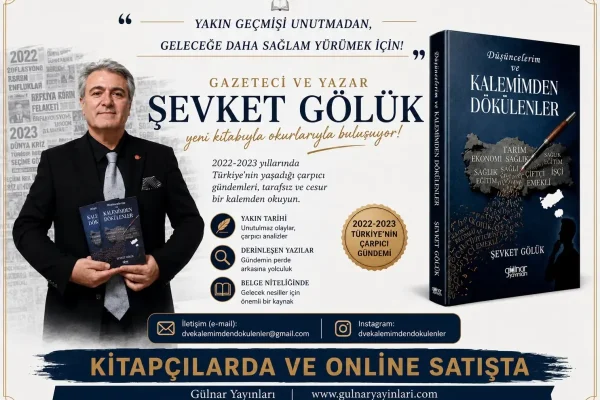 Gazeteci ve Yazar Şevket Gölük’ün yeni kitabı okuyucularla buluştu