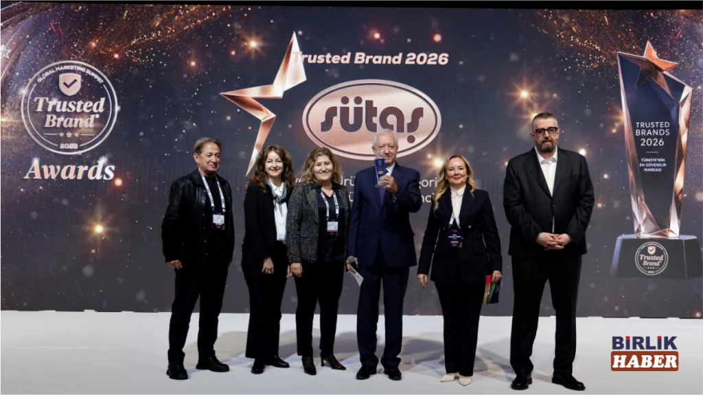 Sütaş, Trusted Brand Awards 2026’da Birinci Oldu