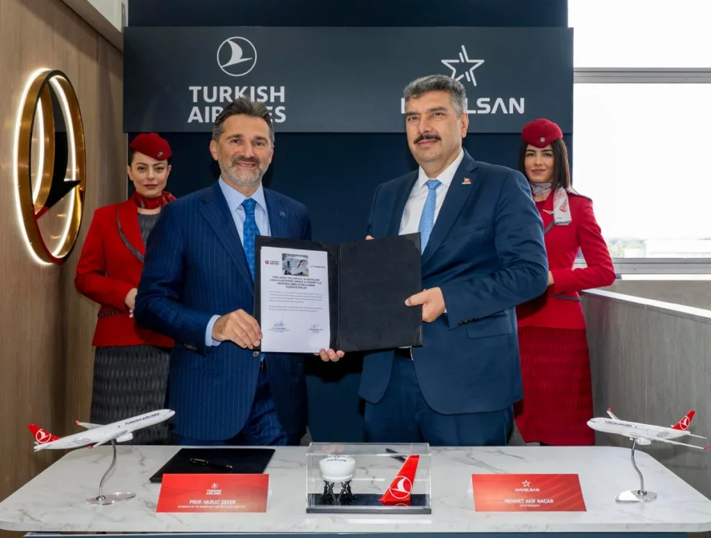Türk Hava Yolları, HAVELSAN ile 12 uçuş simülatörü için sözleşme imzaladı