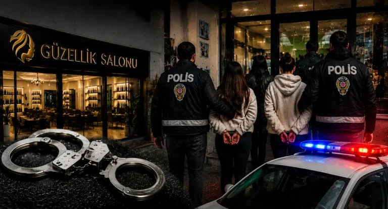 Çorum’da düzenlenen güzellik merkezi operasyonunda 4 kişi tutuklandı