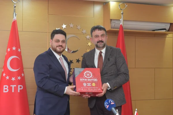 AKK Başkanı Yılmaz Bağımsız Türkiye Partisi Genel Başkanı Hüseyin Baş’ı ziyaret etti
