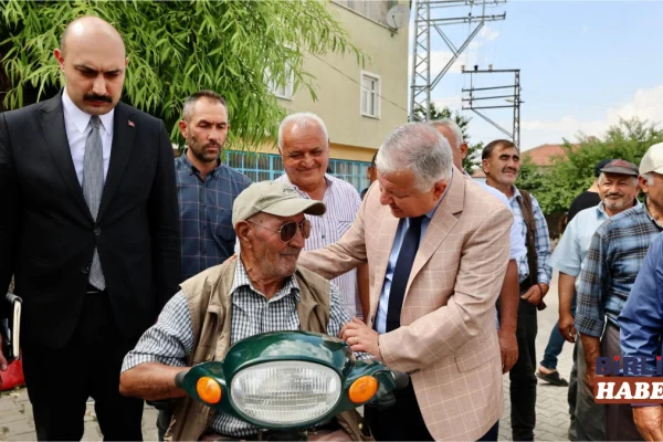 Vali Murat Duru Yenipınar Köyü’nü Ziyaret Etti
