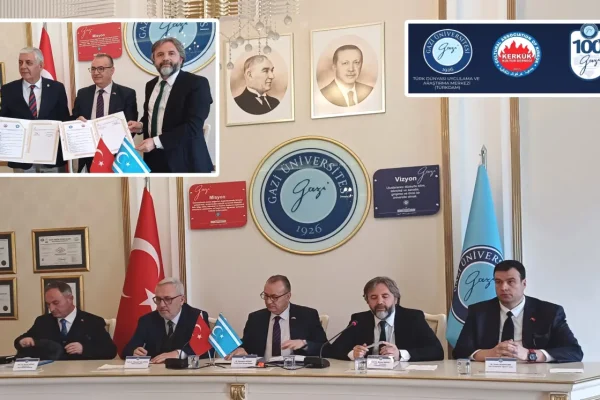 Gazi Üniversitesinde ‘100. Yılında Ankara Antlaşması Kerkük ve Musul’un Geleceği’ toplantısı yapıldı
