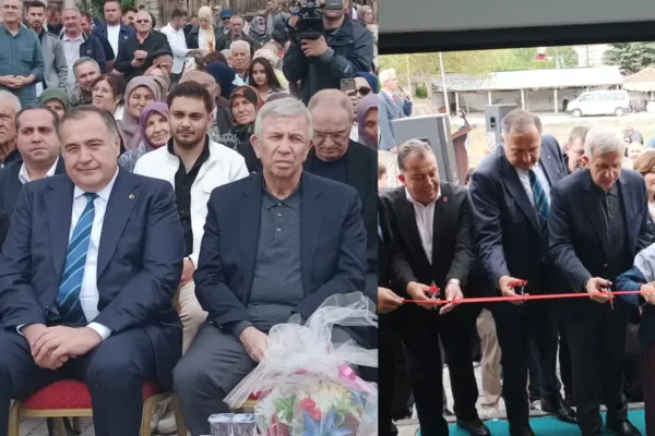 Nallıhan’da Mansur Yavaş’tan toplu açılış