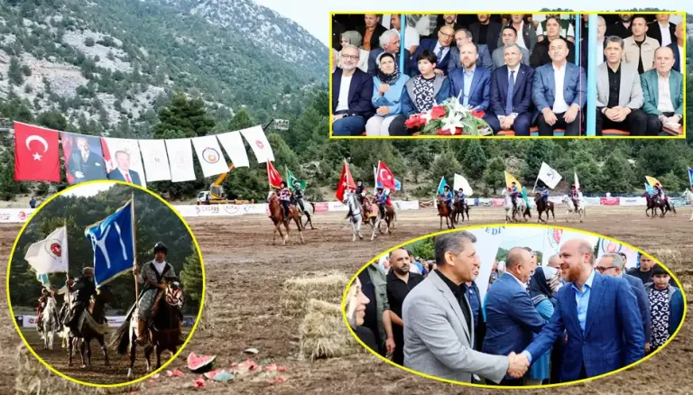 Bilal Erdoğan’ın katılımıyla İbradı’da Etnospor rüzgarı