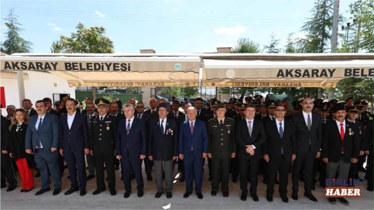 Gaziler Günü’nde Aksaray Şehitliği’nde Duygu Dolu Anlar