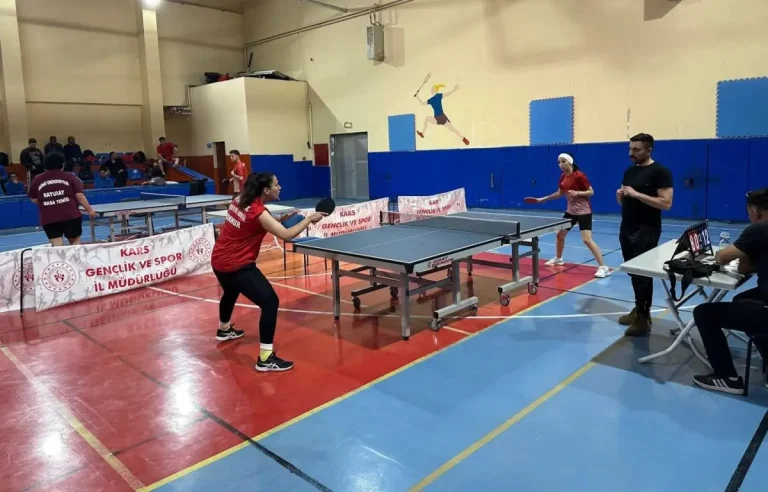 Yurt Lig Masa Tenisi Grup Bölge Müsabakaları başladı