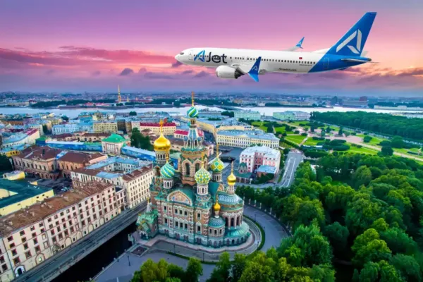 AJet; İstanbul-İskenderiye ve Ankara-St. Petersburg seferlerine başlıyor
