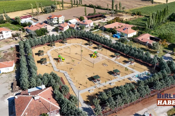 Hırkatol Köyü Millet Bahçesi Hizmete Hazır