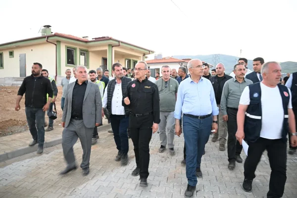Vali Yavuz Doğanşehir’de incelemelerde bulundu