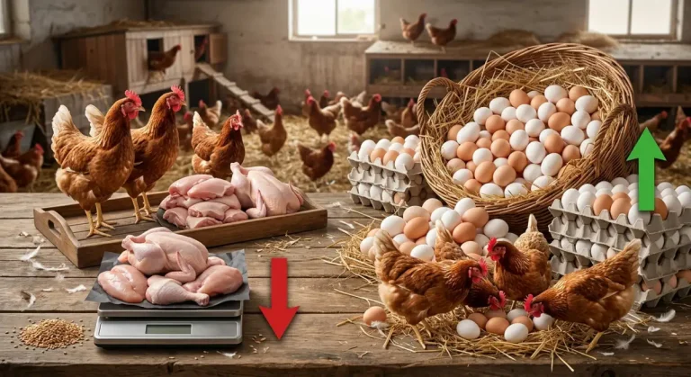 Mayısta tavuk eti üretimi geriledi, yumurta üretimi arttı