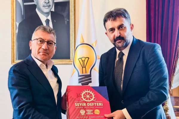 AKK Başkanı Yılmaz AK Parti TBMM Grup Başkanı Abdullah Güler’i ziyaret etti