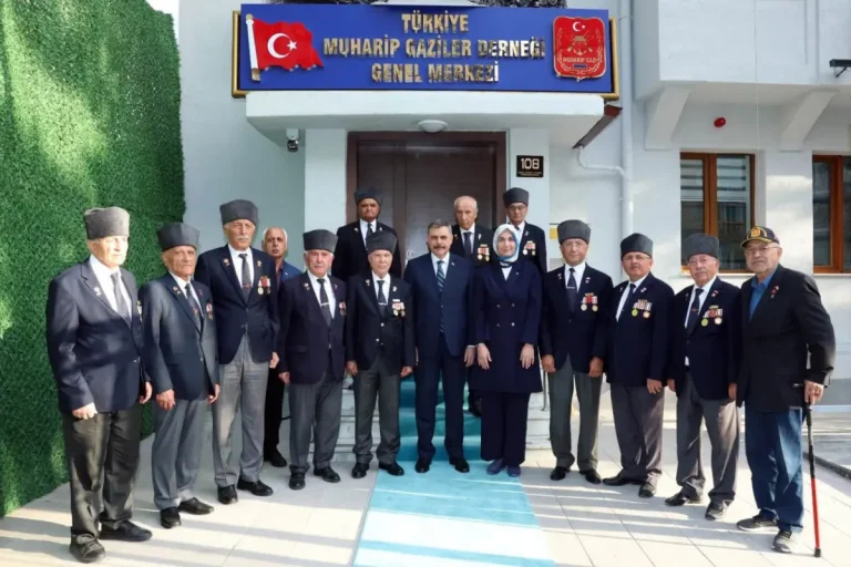 Bakan Çiftçi’den Türkiye Muharip Gaziler Derneği’ne ziyaret