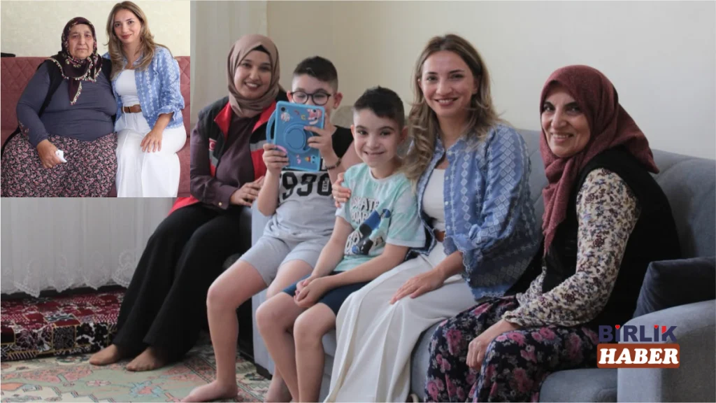 Aksaray’da Şehit Ailelerine Ahde Vefa: Hanelerinde Ziyaret Edildiler