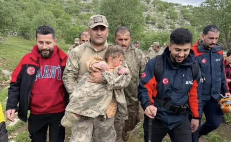 Türkiye nefes aldı: Batmanlı küçük Melike sağ salim bulundu