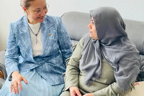 Derya Bakbak, Türkiye Yüzyılı buluşmaları için Diyarbakır’da