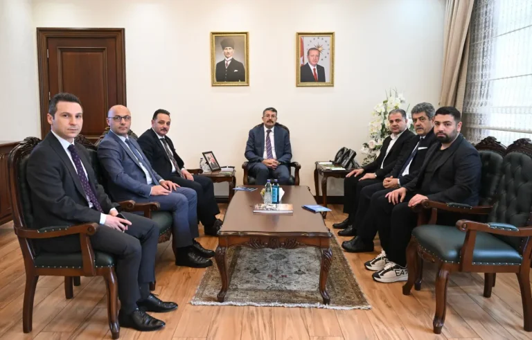 TİMBİR heyetinden İçişleri Bakan Yardımcısı Ali Çelik’e ziyaret