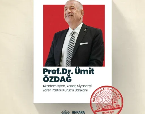 AKK Ankara’ya İz Bırakanların konuğu Prof. Dr. Ümit Özdağ oldu