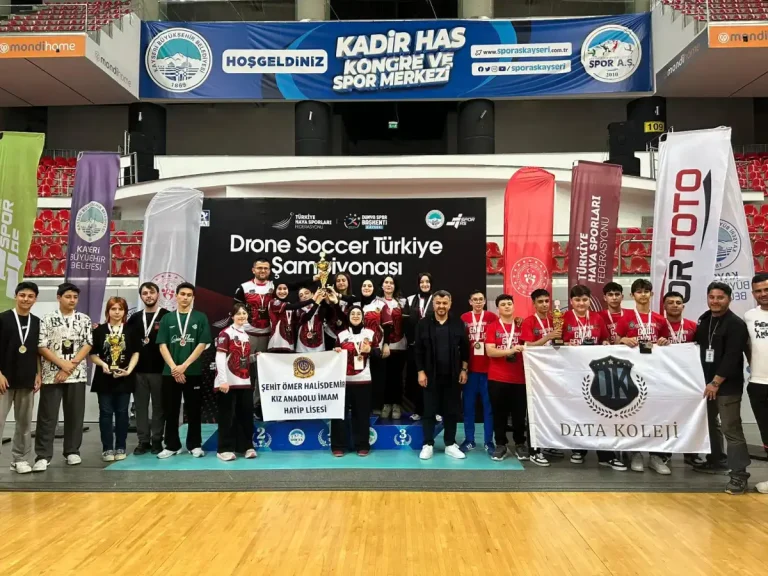 Drone Soccer Şamiyonu Çekmeköy’den çıktı