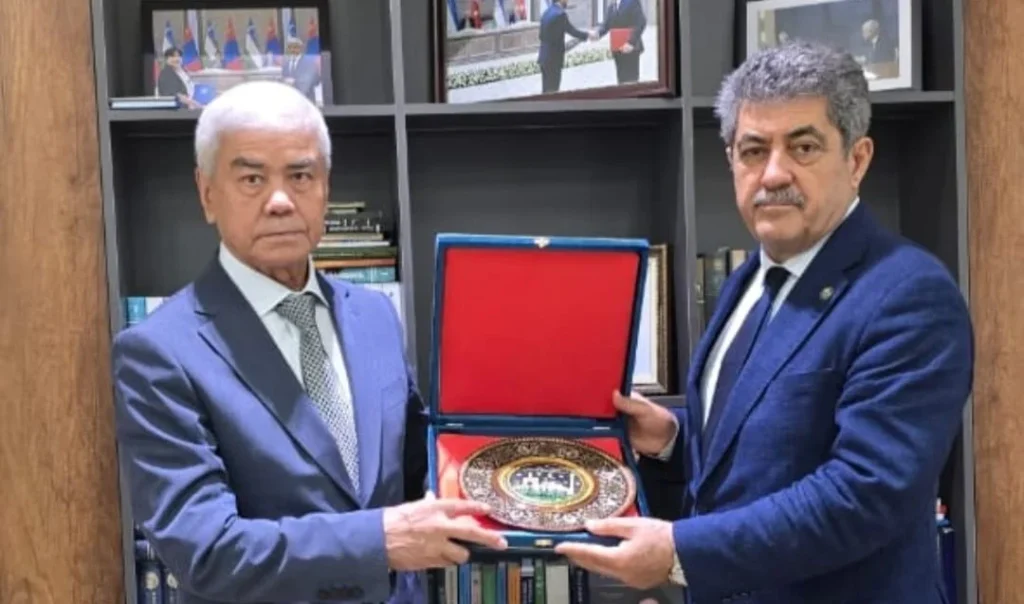 Özbekistan Milli Haber Ajansı ile TDGF arasında iş birliği görüşmesi