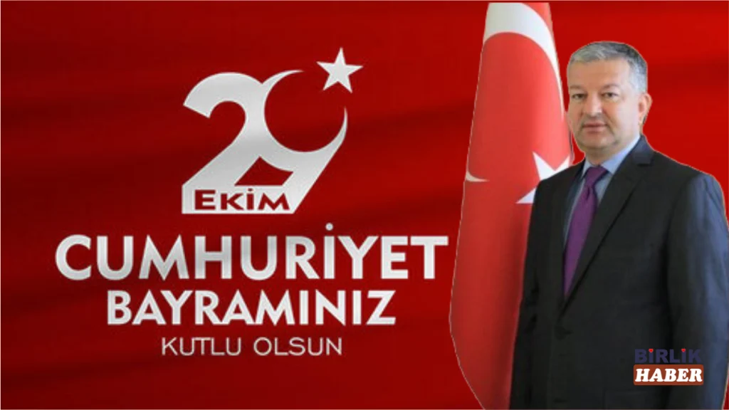 Vali Murat Duru’dan Cumhuriyet’in 103. Yılına Özel Mesaj