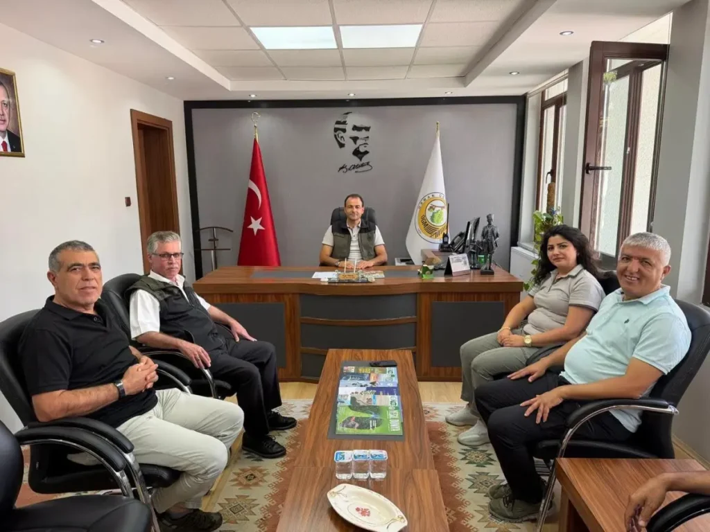 Orman yangınının ardından Beypazarı’nda geçmiş olsun ziyareti