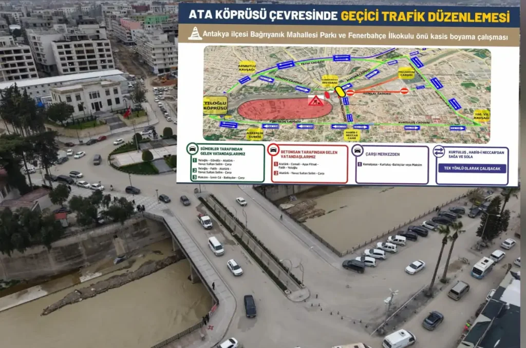 Antakya Ata Köprüsü yıkılacak