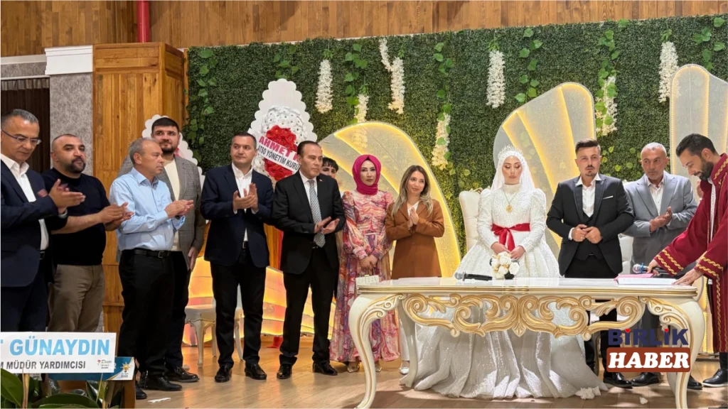 Hüseyin Koçak’ın Kızı Gülben, Furkan’la Dünyaevine Girdi