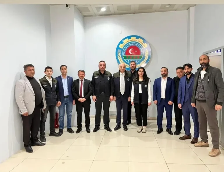 Kars’ta tarım ve hayvancılığın nabzı tutuldu: Birol Aydın’dan Ziraat Odası’na ziyaret