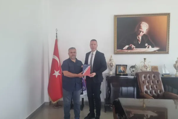 TİMBİR İngiltere Temsilcisi İsmail Karakaş ve İş İnsanı Mustafa Aycı’dan Milas Kaymakamı Mustafa Ünver Böke’ye ziyaret