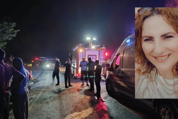 Yayla yolunda kaza: Anne öldü 3 çocuğu ve eşi yaralı