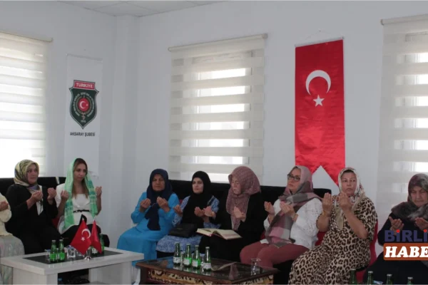 Aksaray’da Aziz Şehitler İçin Mevlid Programı Düzenlendi