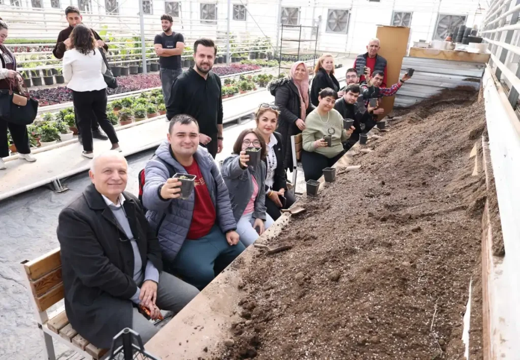 Keçiören’de özel bireyler doğayla buluştu