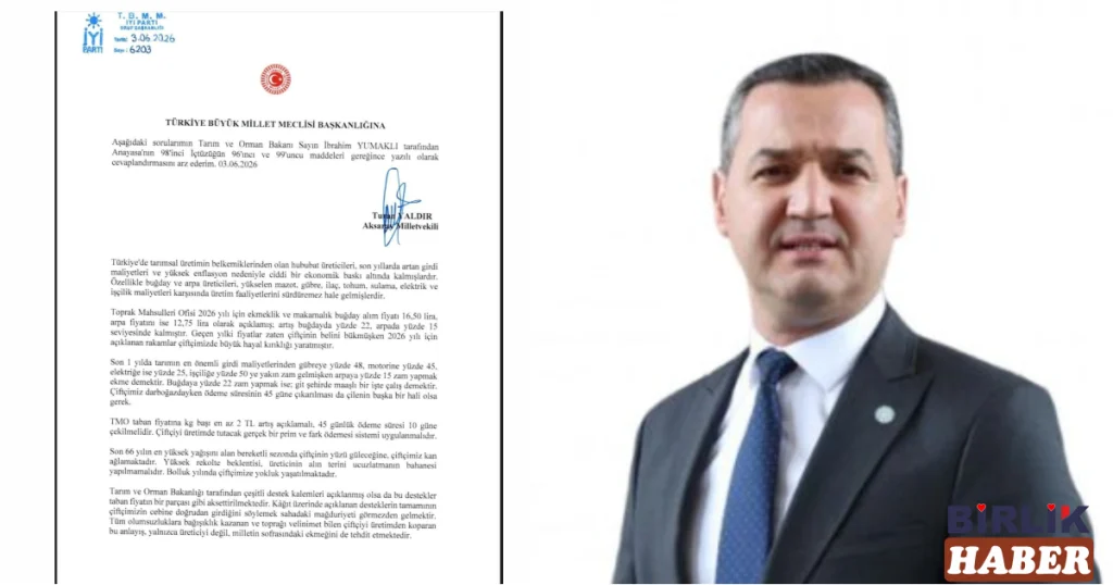 TMO’nun Buğday ve Arpa Fiyatlarına Tepki: “Çiftçinin Emeği Karşılıksız Kaldı”