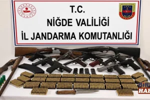 Aksaray, Konya ve Niğde’de Eş Zamanlı Silah Operasyonu