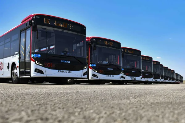 EGO otobüs filosu güçlenmeye devam ediyor