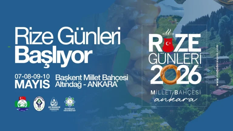 Ankara Rize Günleri başlıyor…